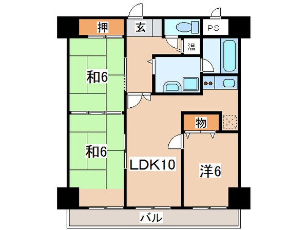 ＳＮＩマンション肴町の物件間取画像